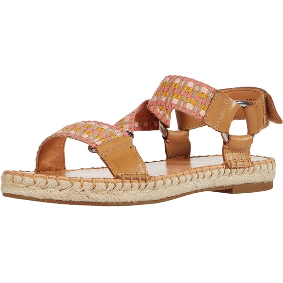 Frye Asymmetric Espadrille Wedge Sandal - Beautiful!!! - Picture 1 of 1